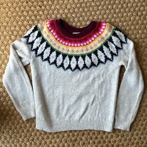 Fair Isle Sweater Small